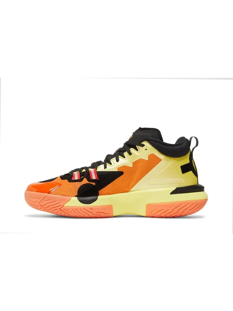 Кроссовки Naruto x Jordan Zion 1 SP PF Kyuubi — изображение 3 из 8, желтый