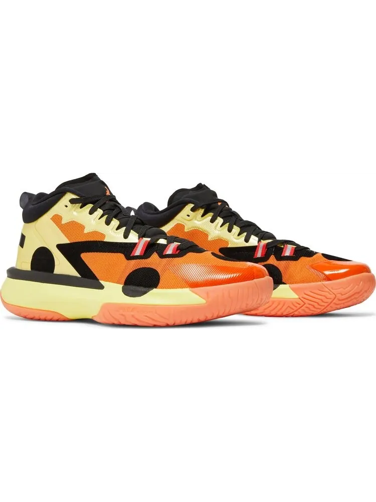 Кроссовки Naruto x Jordan Zion 1 SP PF Kyuubi — изображение 8 из 8, желтый