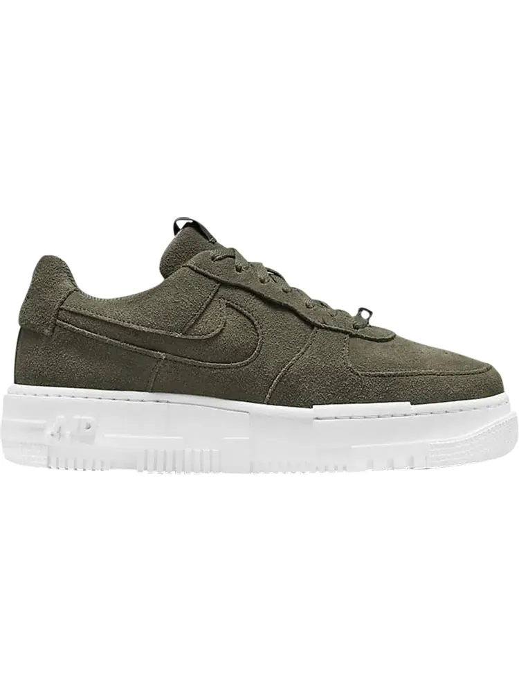 Кроссовки Nike Wmns Air Force 1 Pixel 'Cargo Khaki' — изображение 1 из 1, зеленый