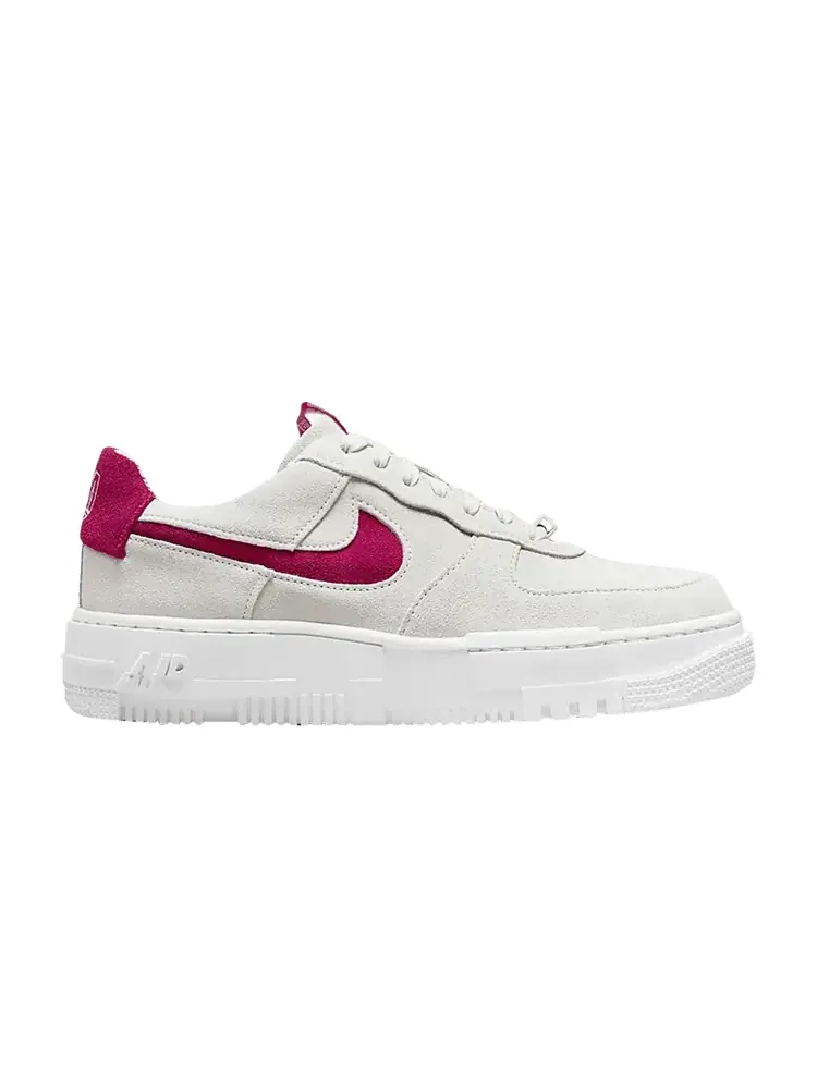 Кроссовки Nike Wmns Air Force 1 Pixel, Mystic Hibiscus — изображение 1 из 1, белый