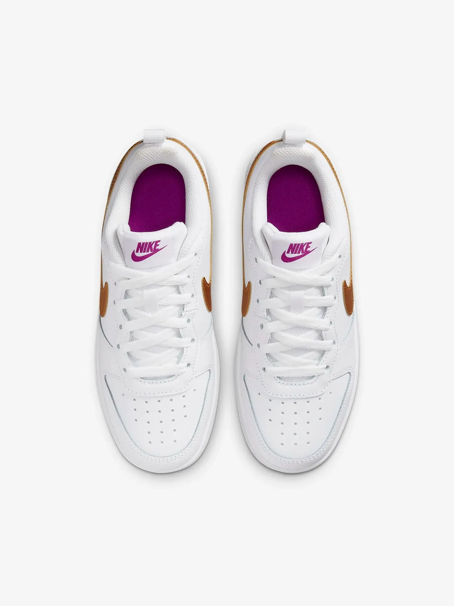 Кроссовки для подростков Nike Court Borough Low 2 SE — изображение 3 из 8, белый