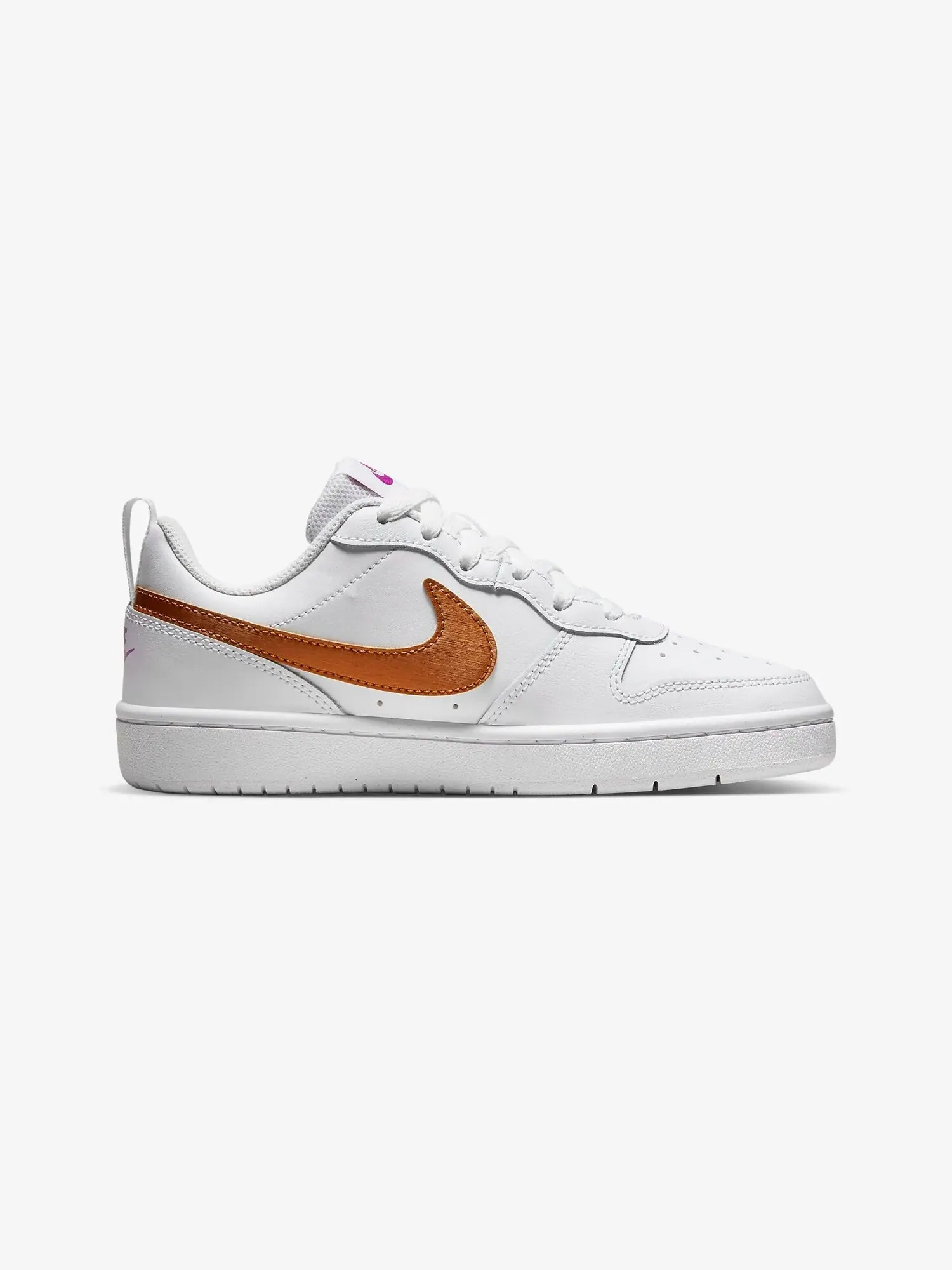Кроссовки для подростков Nike Court Borough Low 2 SE — изображение 6 из 8, белый