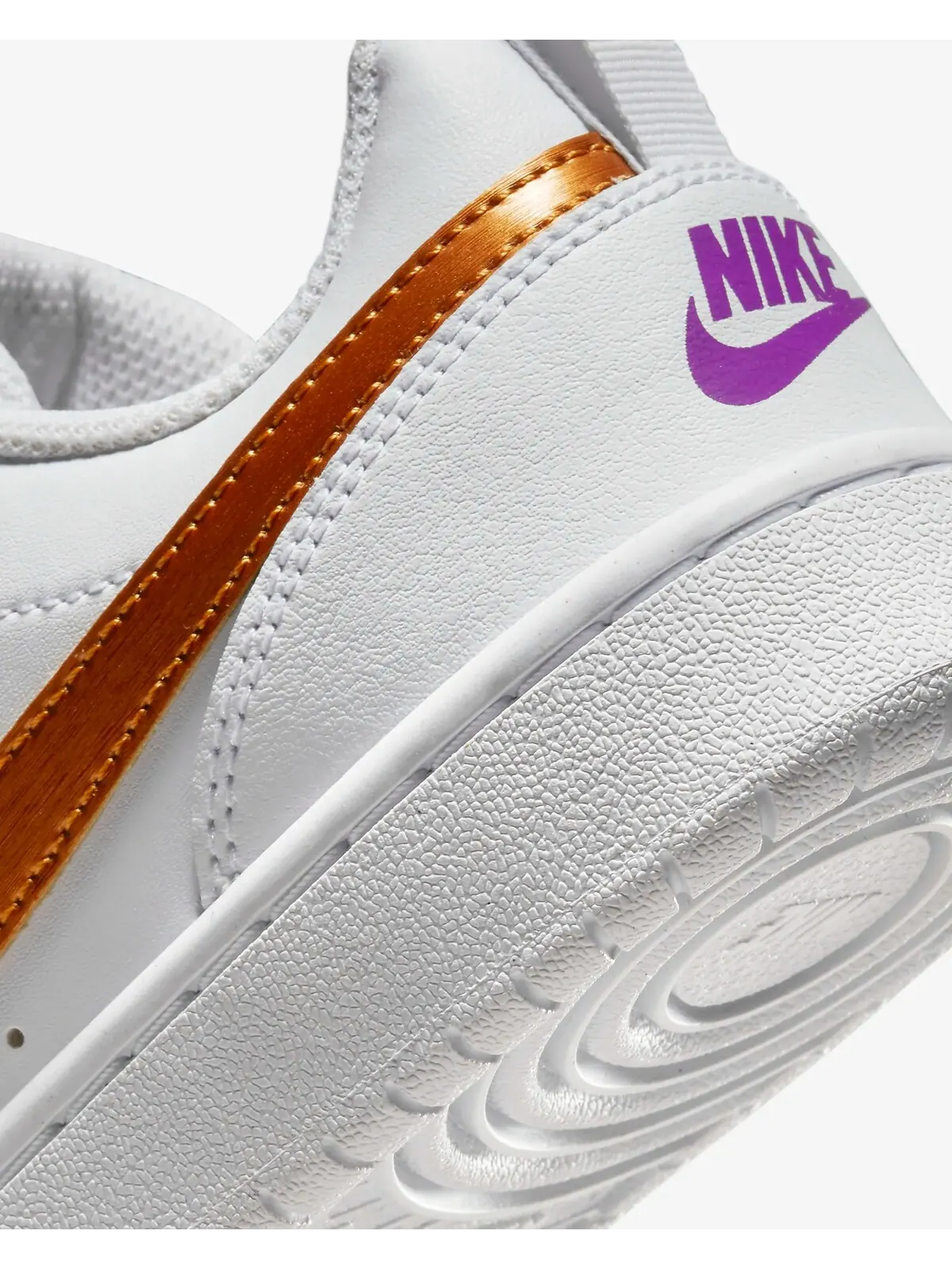 Кроссовки для подростков Nike Court Borough Low 2 SE — изображение 8 из 8, белый