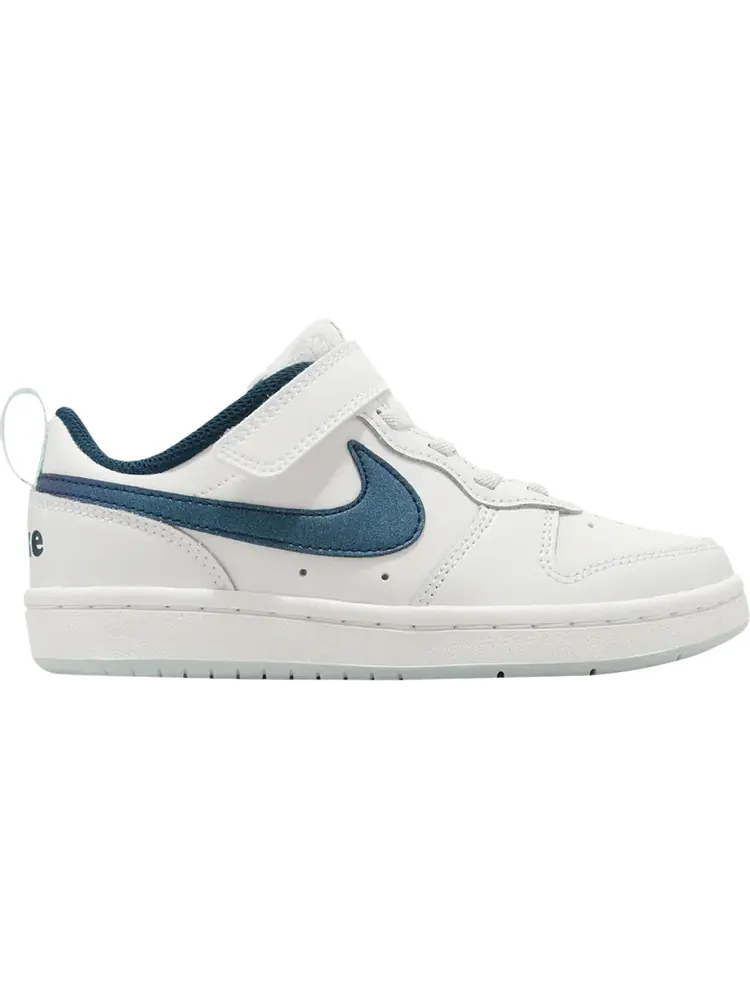 Кроссовки Nike Court Borough Low 2 SE PS 'White Valerian Blue' — изображение 1 из 1, белый