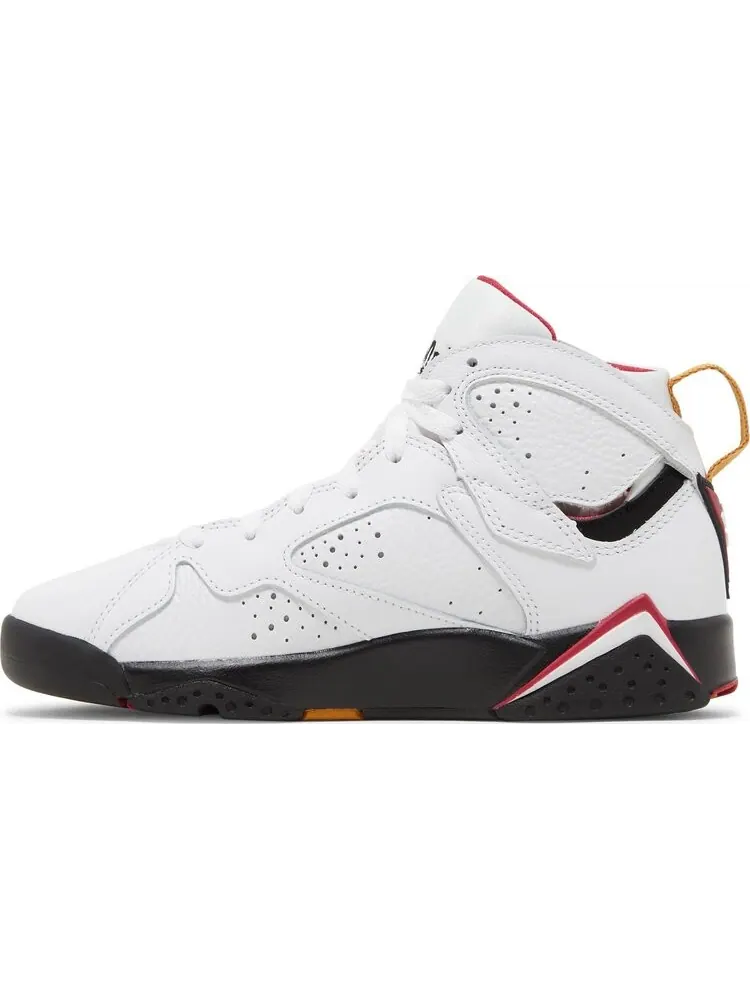 Кроссовки Air Jordan 7 Retro GS Cardinal 2022 — изображение 3 из 8, белый