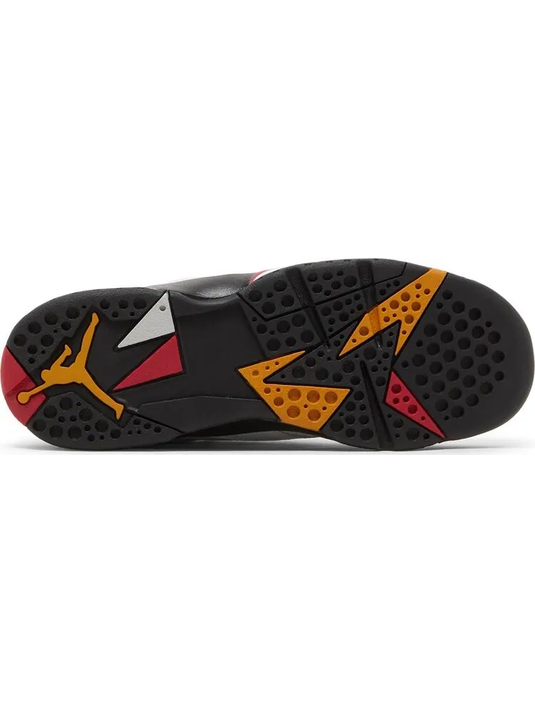 Кроссовки Air Jordan 7 Retro GS Cardinal 2022 — изображение 4 из 8, белый