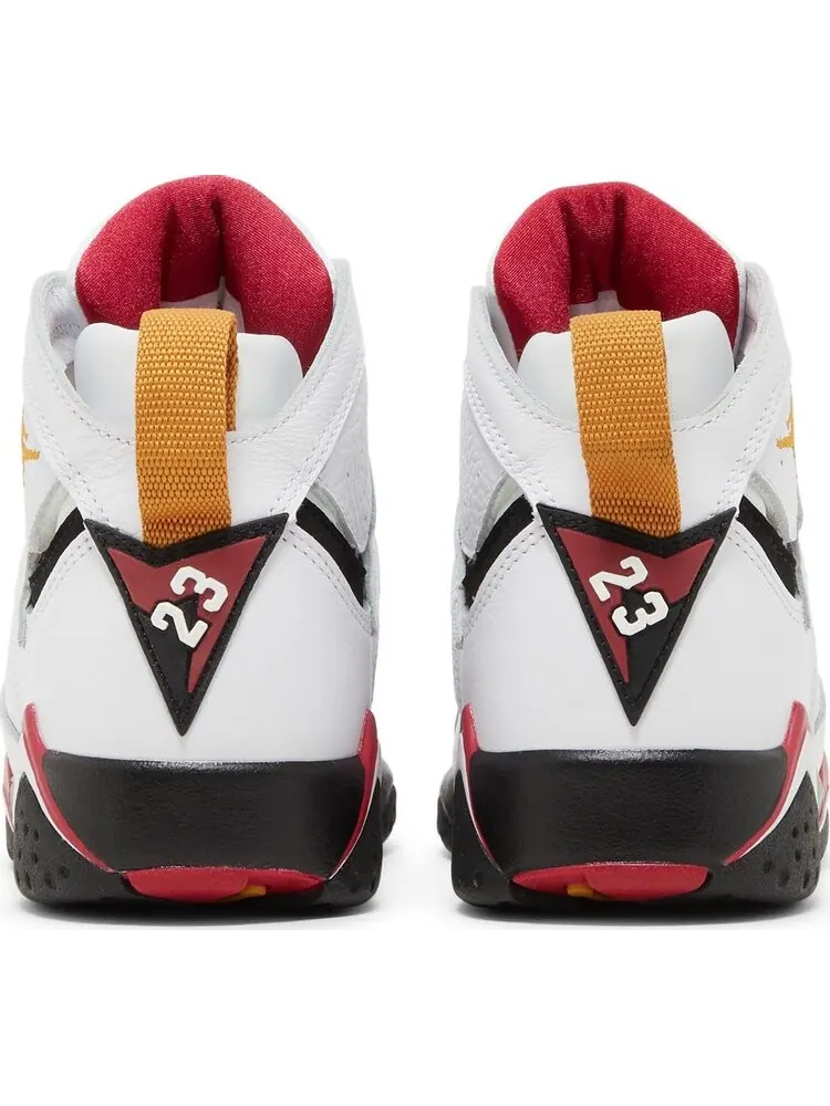 Кроссовки Air Jordan 7 Retro GS Cardinal 2022 — изображение 6 из 8, белый
