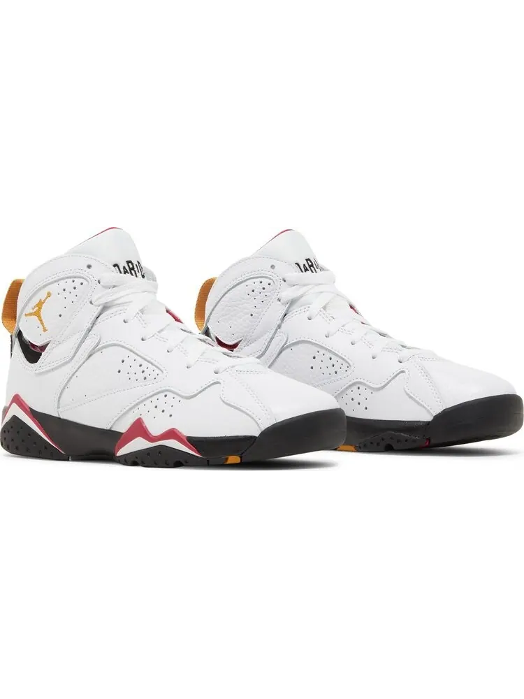 Кроссовки Air Jordan 7 Retro GS Cardinal 2022 — изображение 8 из 8, белый