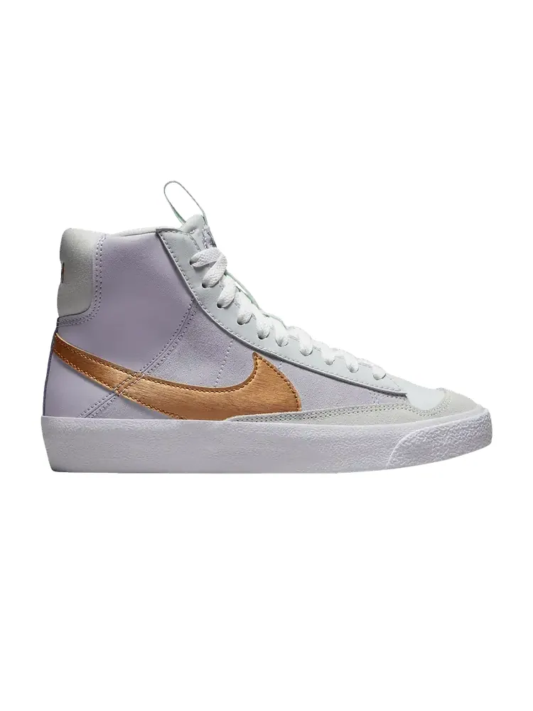 Кроссовки Nike Blazer Mid '77 GS 'Dance - Barely Grape Metallic Copper' — изображение 1 из 1