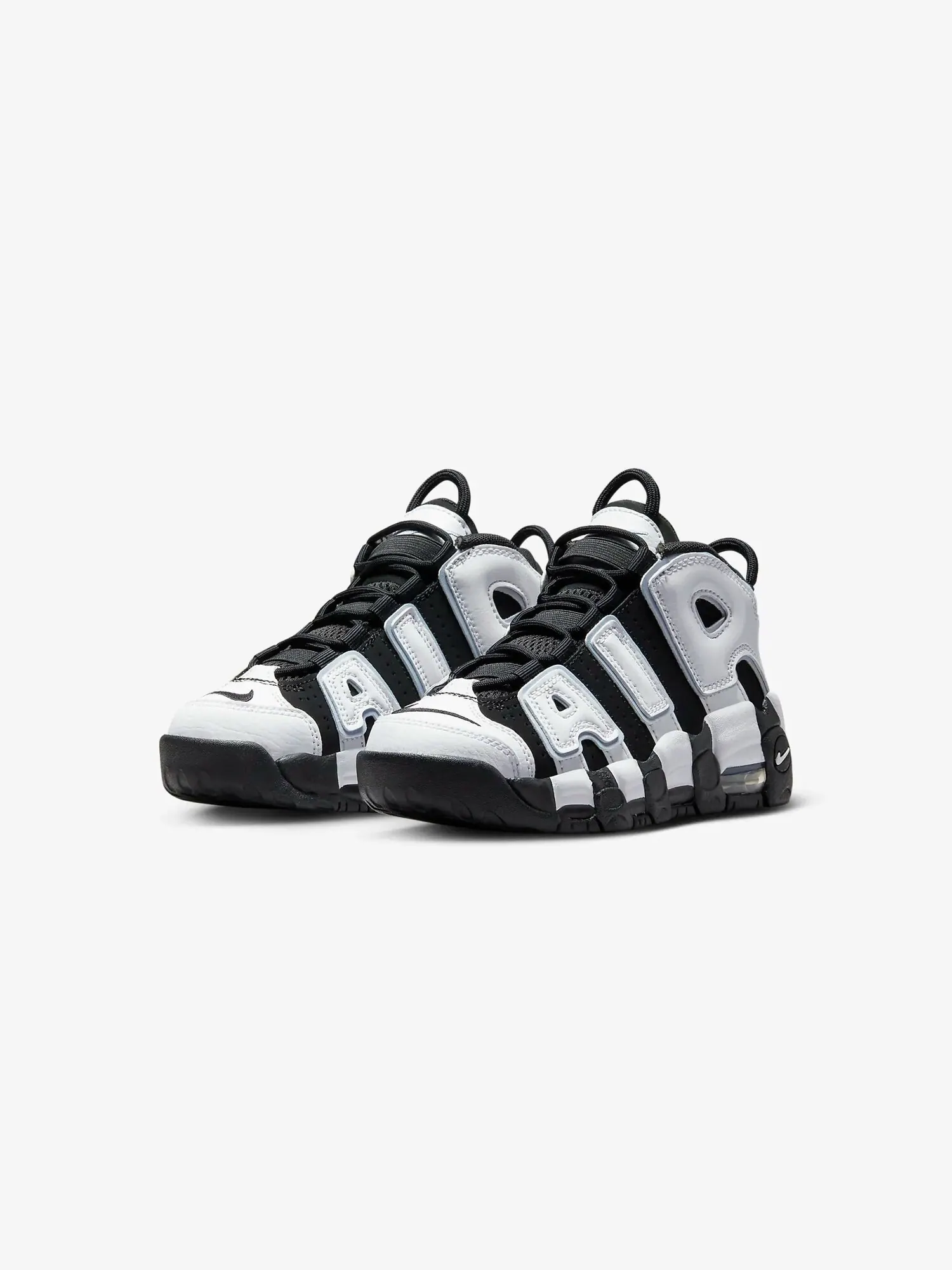 Кроссовки детские Nike Air More Uptempo PS — изображение 2 из 8, черный