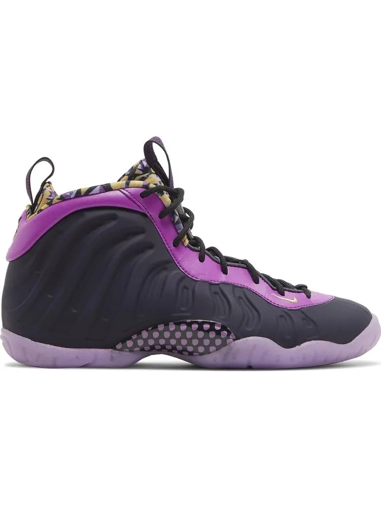 Кроссовки Nike Little Posite One GS 'Cave Purple' — изображение 1 из 8, черный