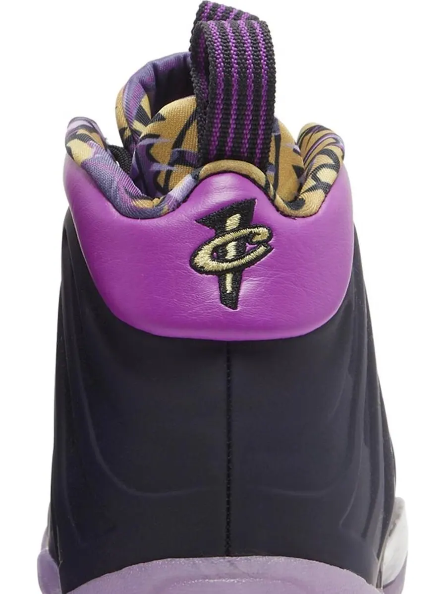Кроссовки Nike Little Posite One GS 'Cave Purple' — изображение 7 из 8, черный