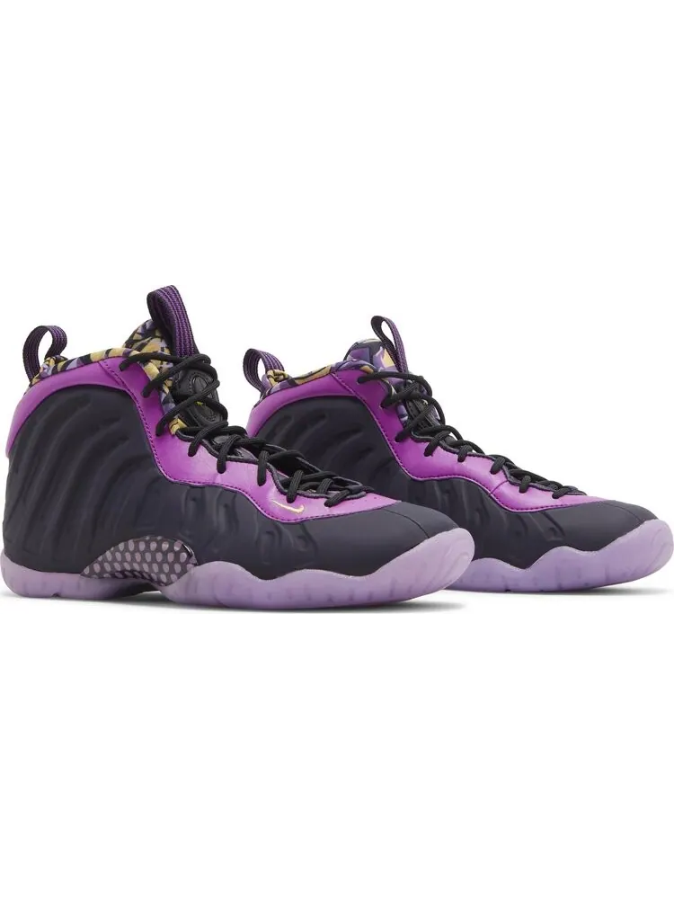 Кроссовки Nike Little Posite One GS 'Cave Purple' — изображение 8 из 8, черный