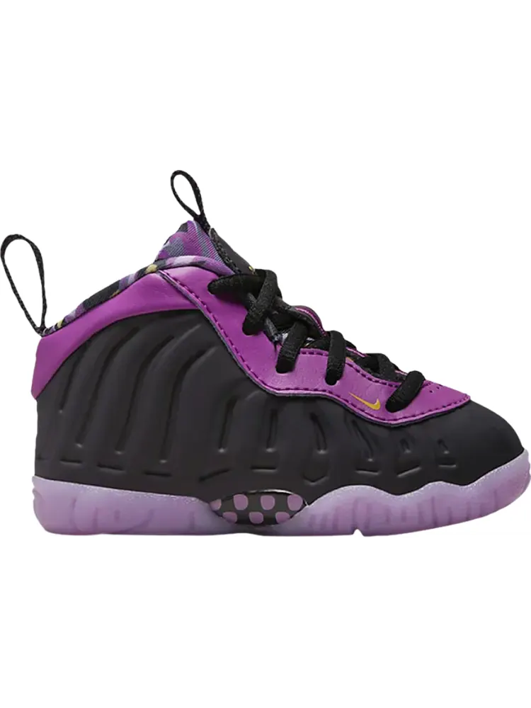 Кроссовки Nike Little Posite One TD 'Cave Purple' — изображение 1 из 1, черный