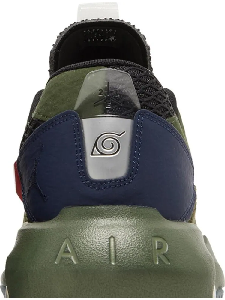 Кроссовки Naruto x Jordan Air 200E Jonin — изображение 7 из 8, зеленый