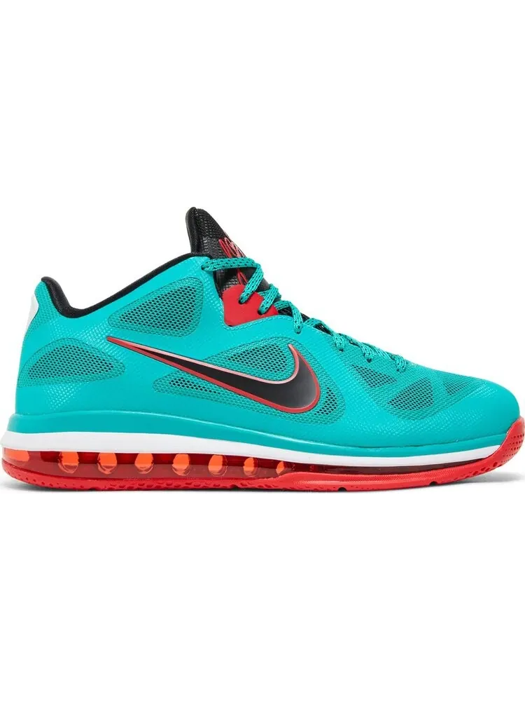 Кроссовки Nike LeBron 9 Low 'Reverse Liverpool' — изображение 1 из 8, бирюзовый