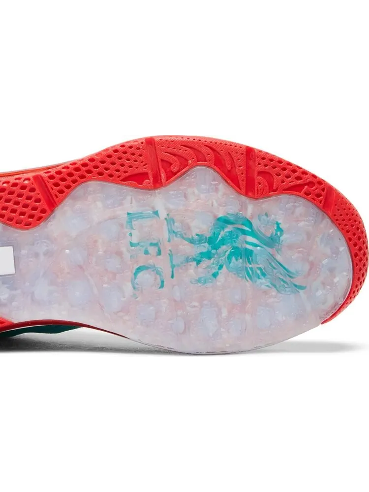 Кроссовки Nike LeBron 9 Low 'Reverse Liverpool' — изображение 5 из 8, бирюзовый