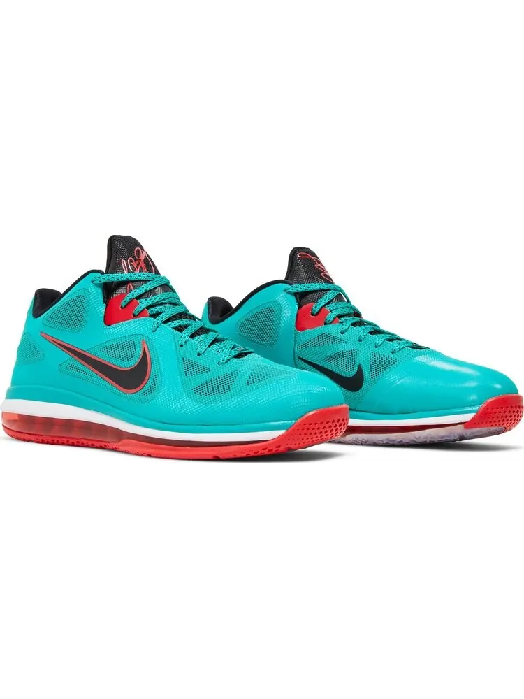 Кроссовки Nike LeBron 9 Low 'Reverse Liverpool' — изображение 8 из 8, бирюзовый