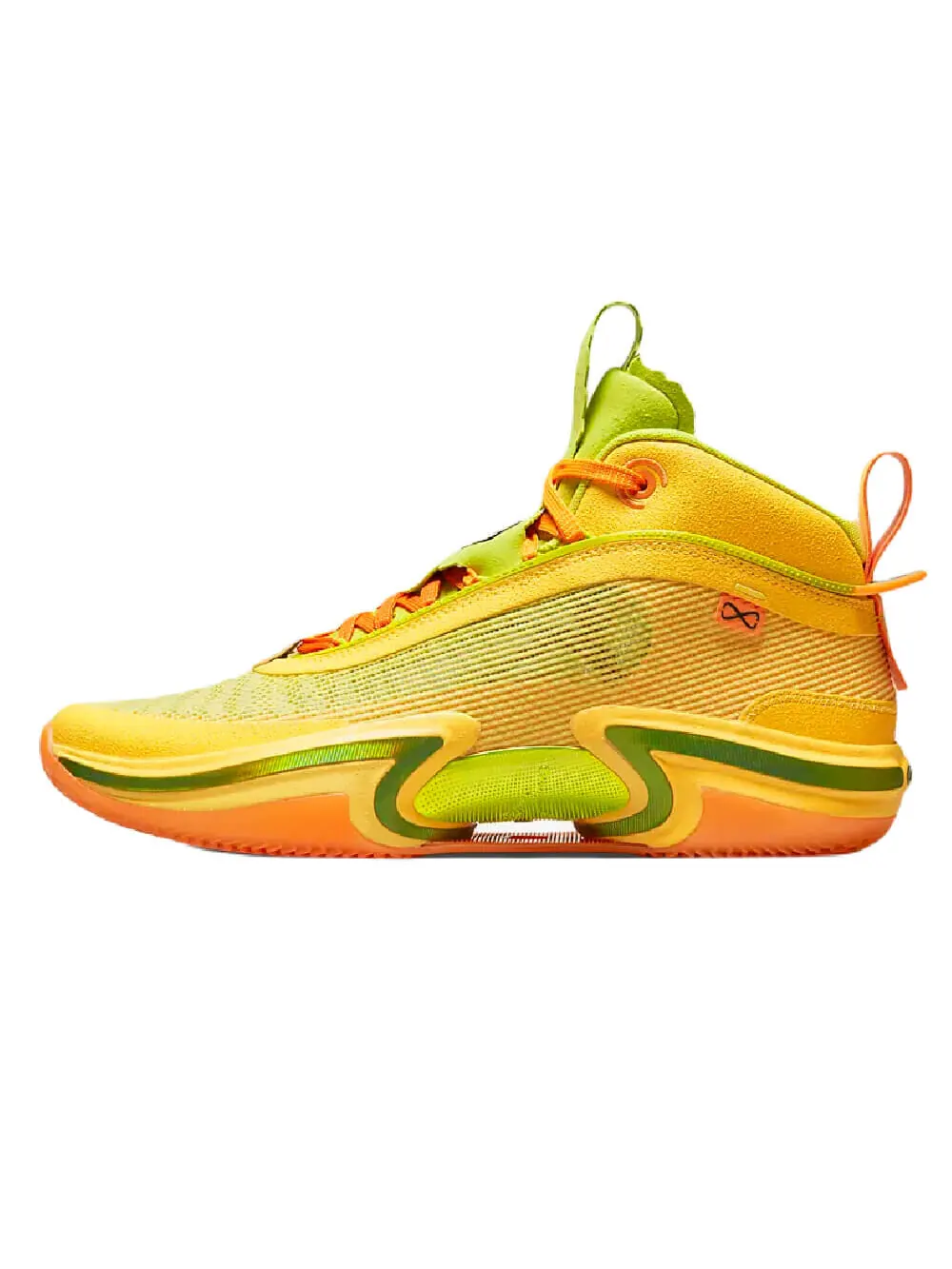 Кроссовки Nike Air Jordan XXXVI Taco Jay — изображение 1 из 10, жжелтый/зеленый