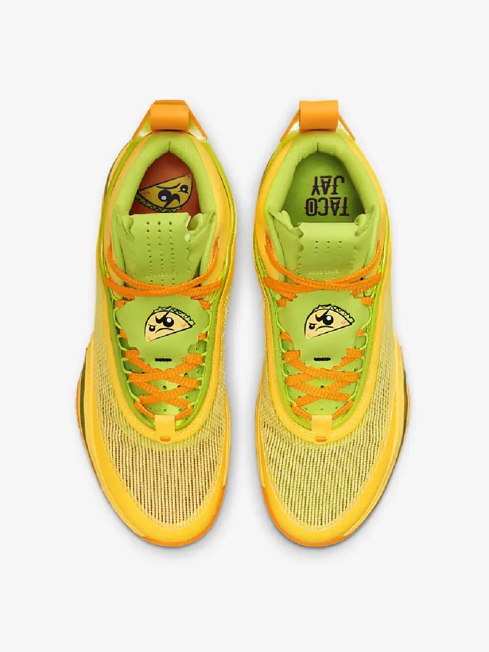 Кроссовки Nike Air Jordan XXXVI Taco Jay — изображение 3 из 10, жжелтый/зеленый