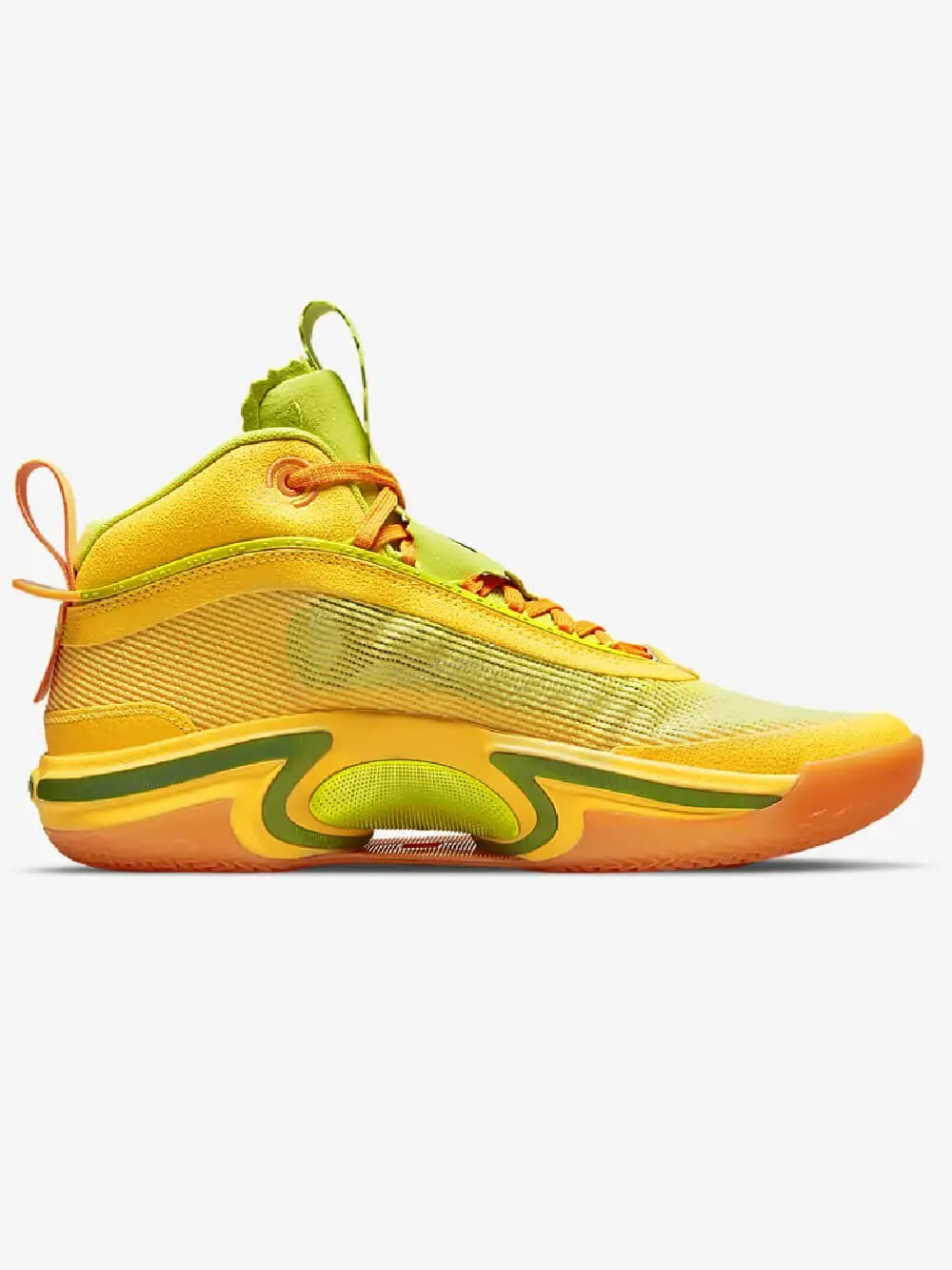 Кроссовки Nike Air Jordan XXXVI Taco Jay — изображение 5 из 10, жжелтый/зеленый