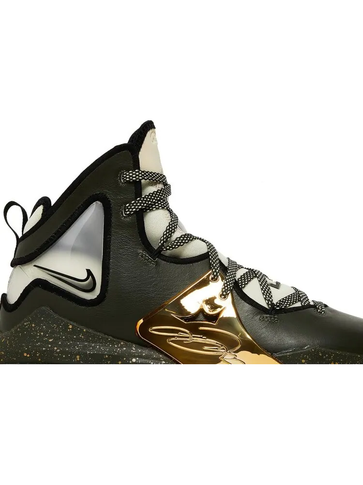 Кроссовки Nike LeBron 19 'Chosen 1' — изображение 2 из 8, зеленый
