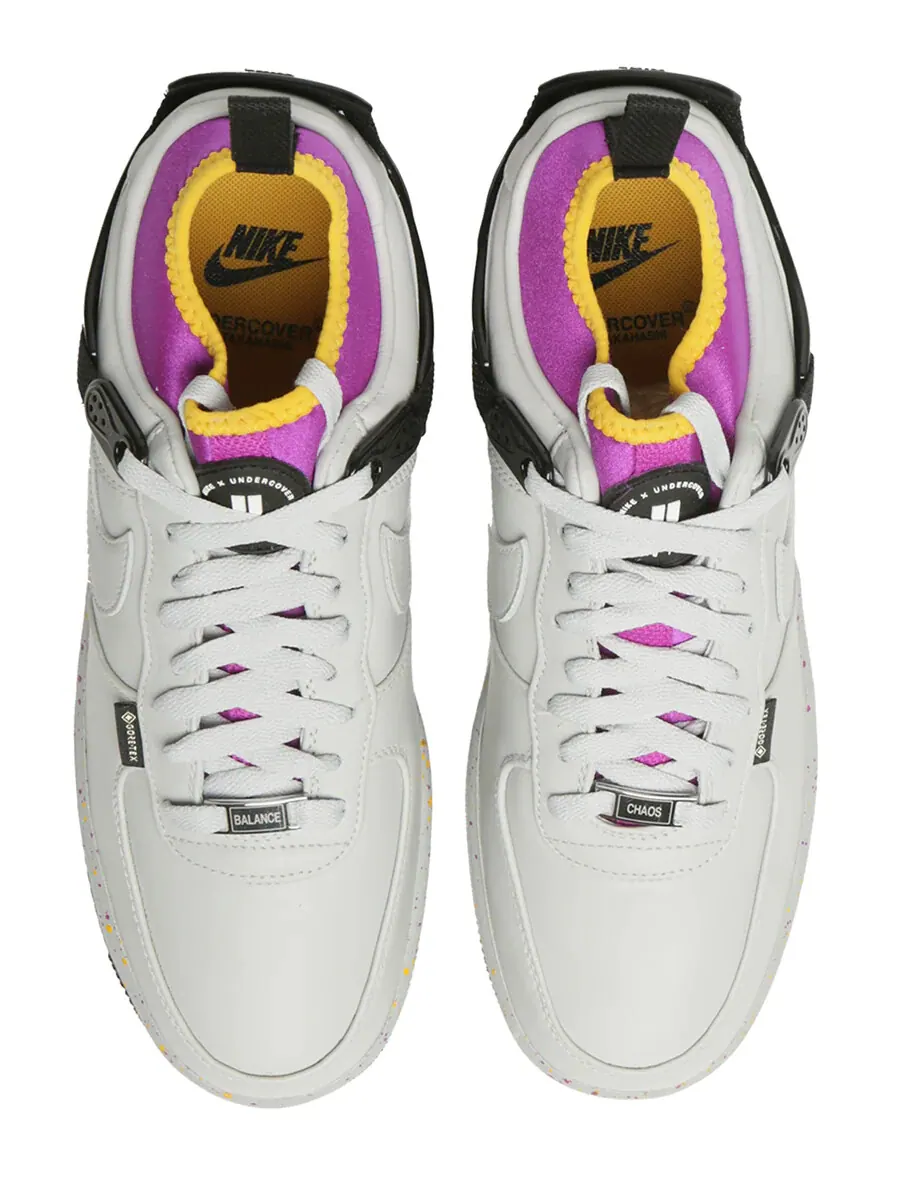Кроссовки Nike x Undercover Air Force 1 Low SP GORE-TEX Grey Fog — изображение 3 из 5, серый