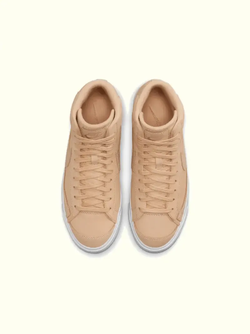Кеды Nike Mid Premium — изображение 3 из 4, бежевый