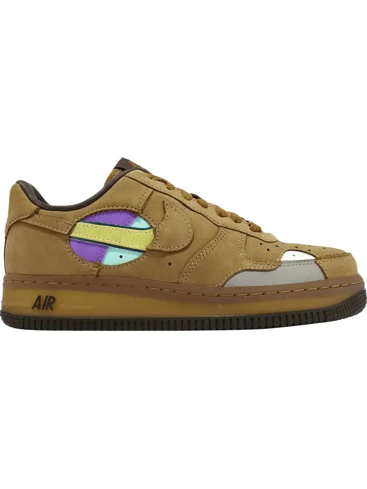 Кроссовки Nike Wmns Air Force 1 '07 LX 'See Through - Wheat' — изображение 1 из 1, коричневый