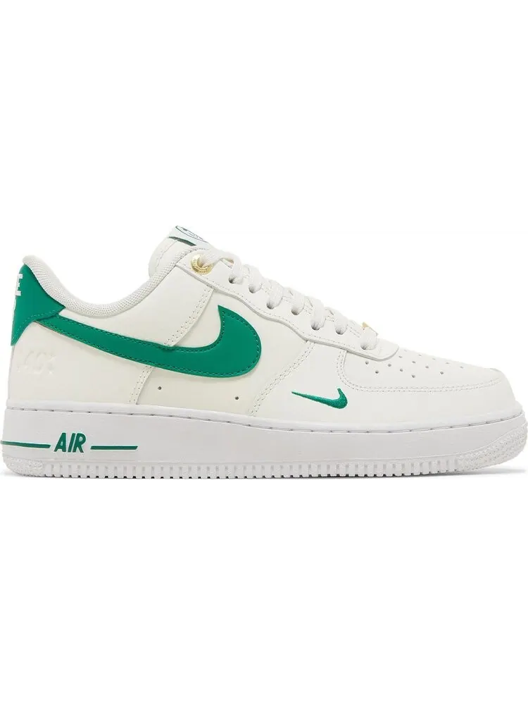 Кроссовки Nike Wmns Air Force 1 '07 SE '40th Anniversary - Sail Malachite' — изображение 1 из 8, бежевый