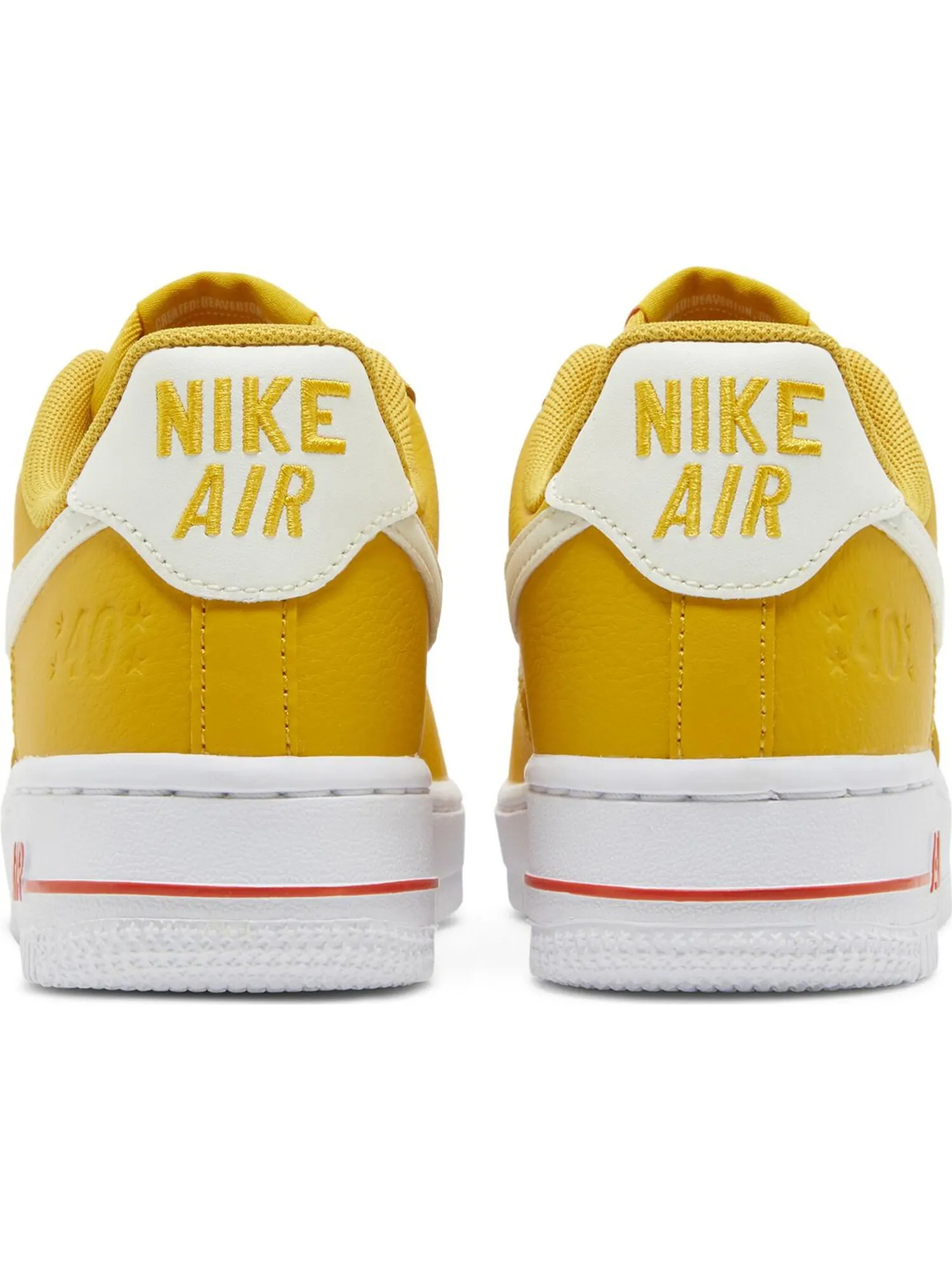 Кроссовки Nike Wmns Air Force 1 07 SE — изображение 4 из 5, желтый