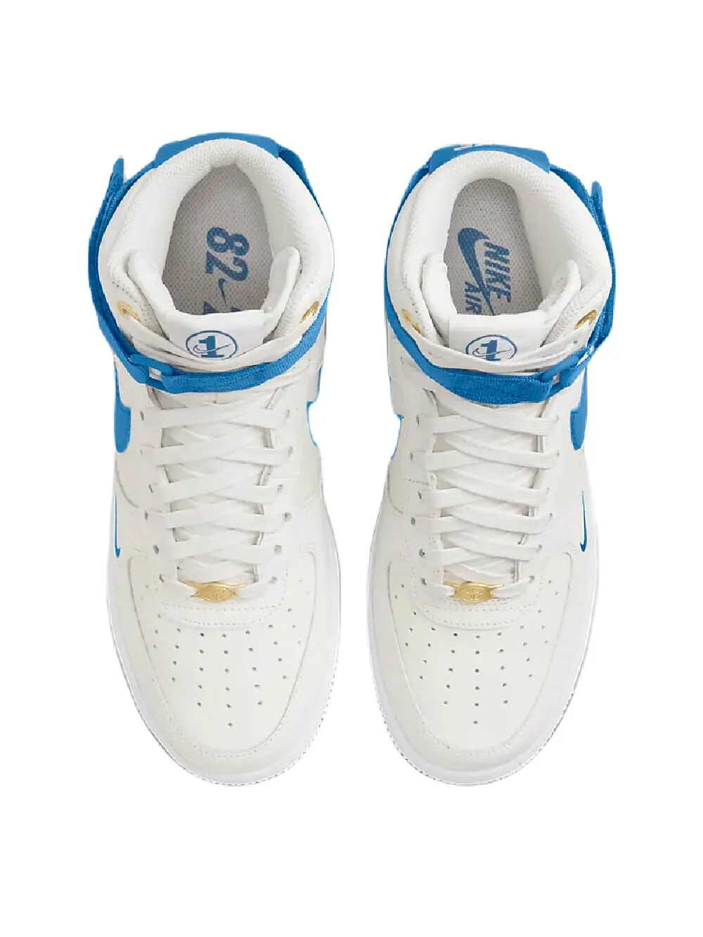 Кроссовки Nike Air Force 1 High SE — изображение 3 из 10, белый/синий