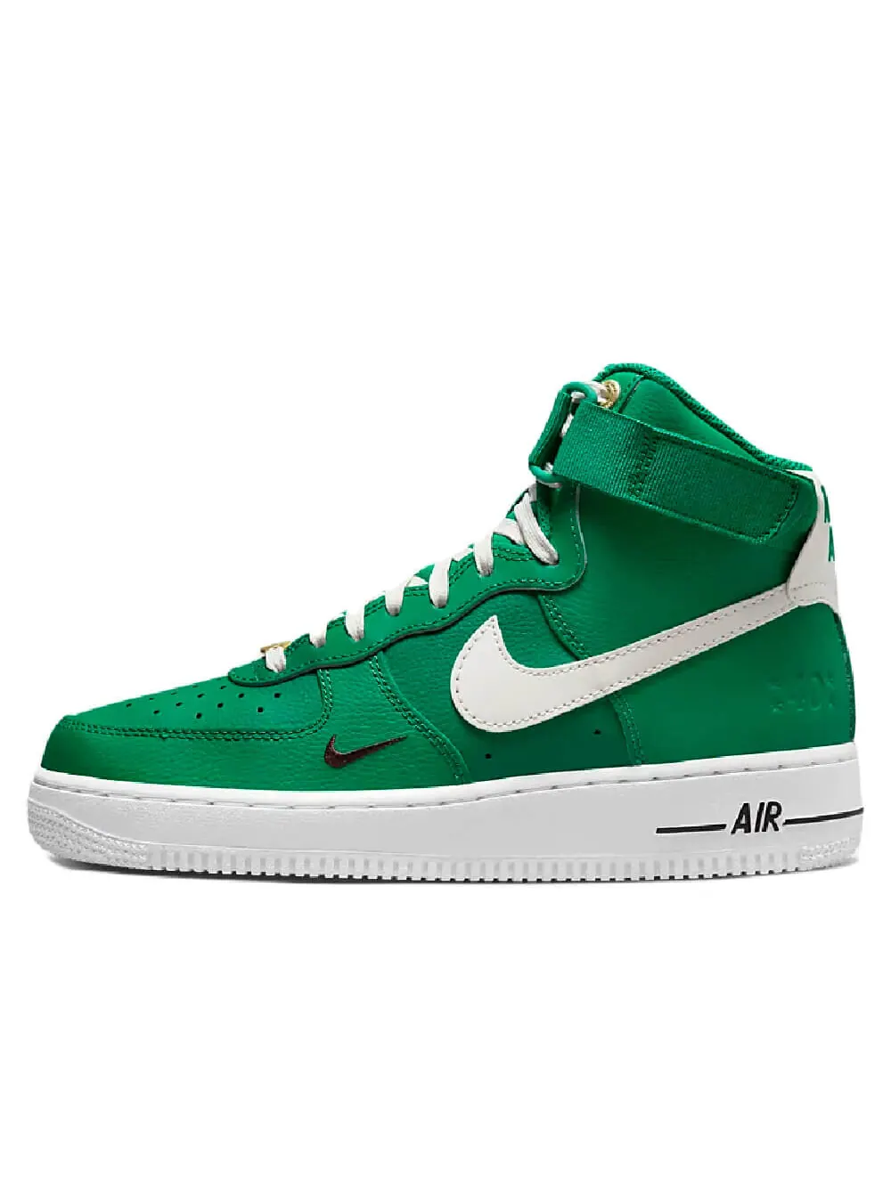 Кроссовки Nike Air Force 1 High SE — изображение 1 из 9, белый/зеленый