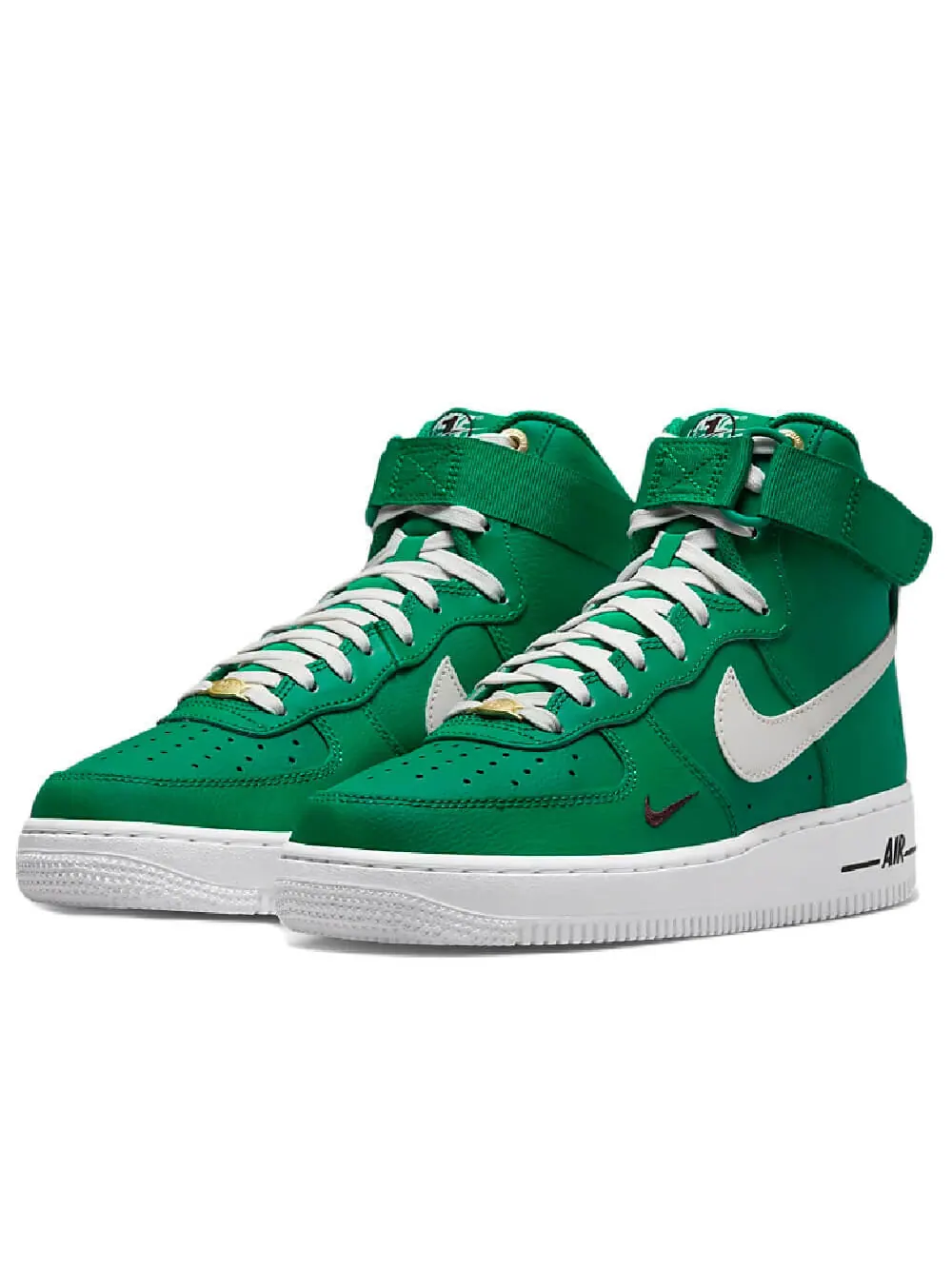 Кроссовки Nike Air Force 1 High SE — изображение 2 из 9, белый/зеленый