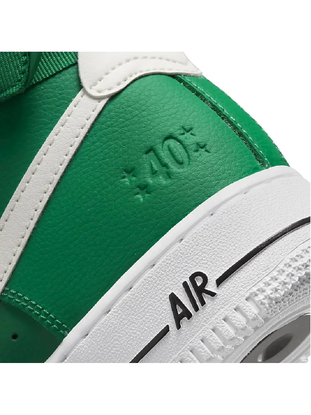 Кроссовки Nike Air Force 1 High SE — изображение 8 из 9, белый/зеленый