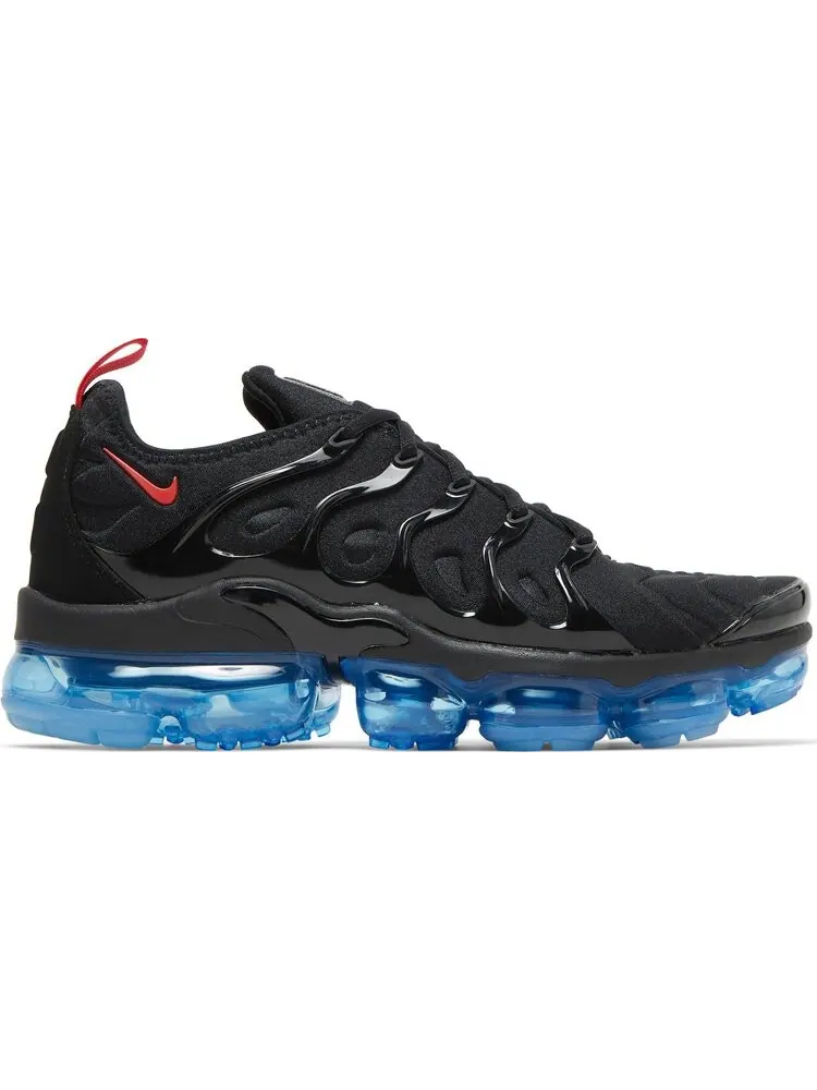 Кроссовки Nike Air VaporMax Plus 'Black Icy Blue' — изображение 1 из 8, черный