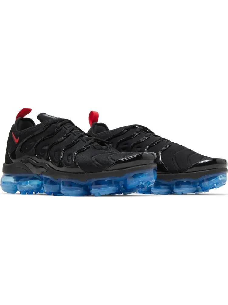 Кроссовки Nike Air VaporMax Plus 'Black Icy Blue' — изображение 8 из 8, черный