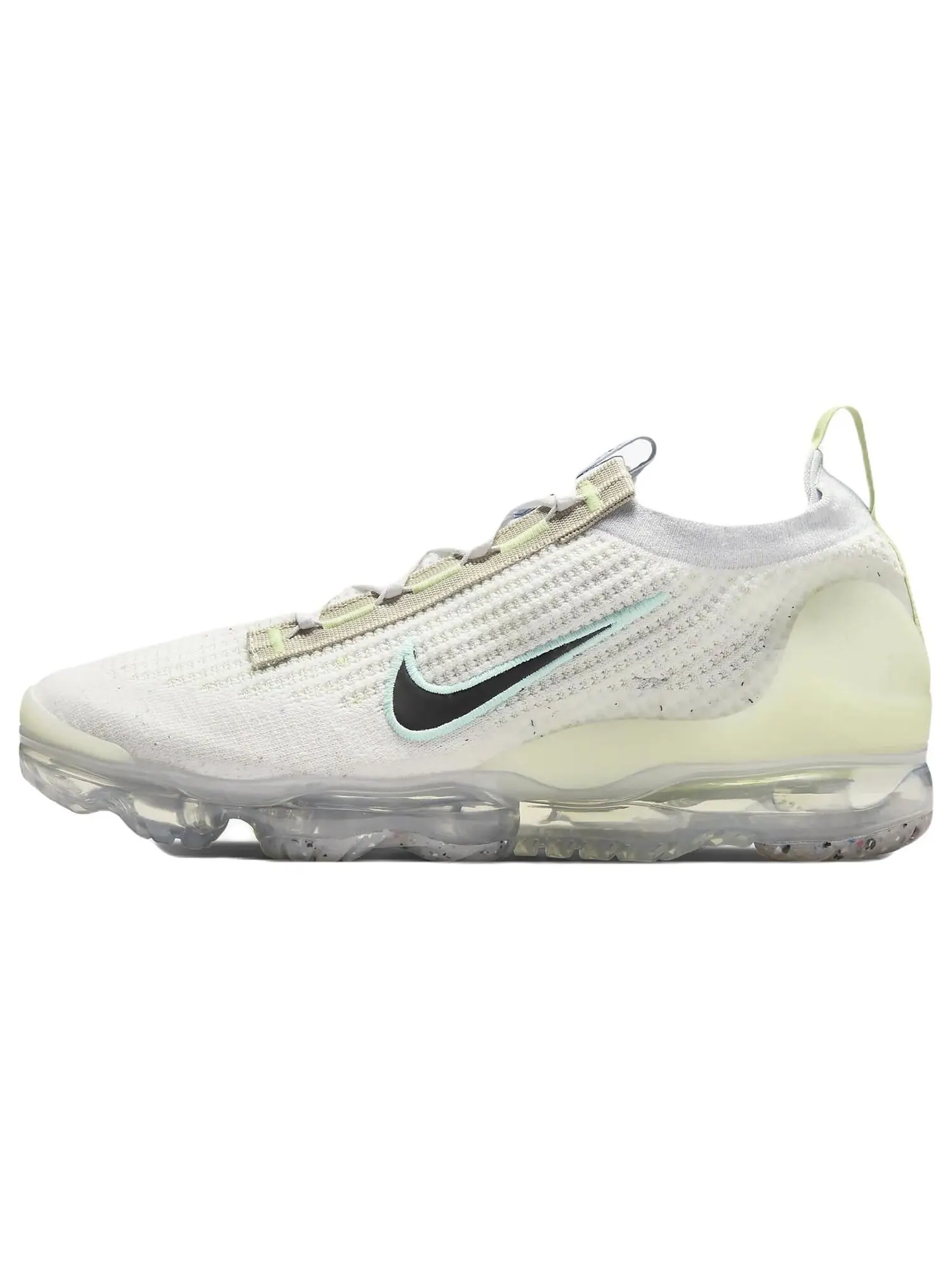 Кроссовки Nike Air VaporMax 2021 FK — изображение 1 из 7, белый/желтый
