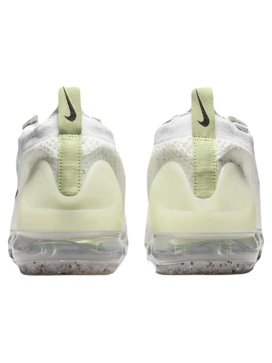 Кроссовки Nike Air VaporMax 2021 FK — изображение 4 из 7, белый/желтый