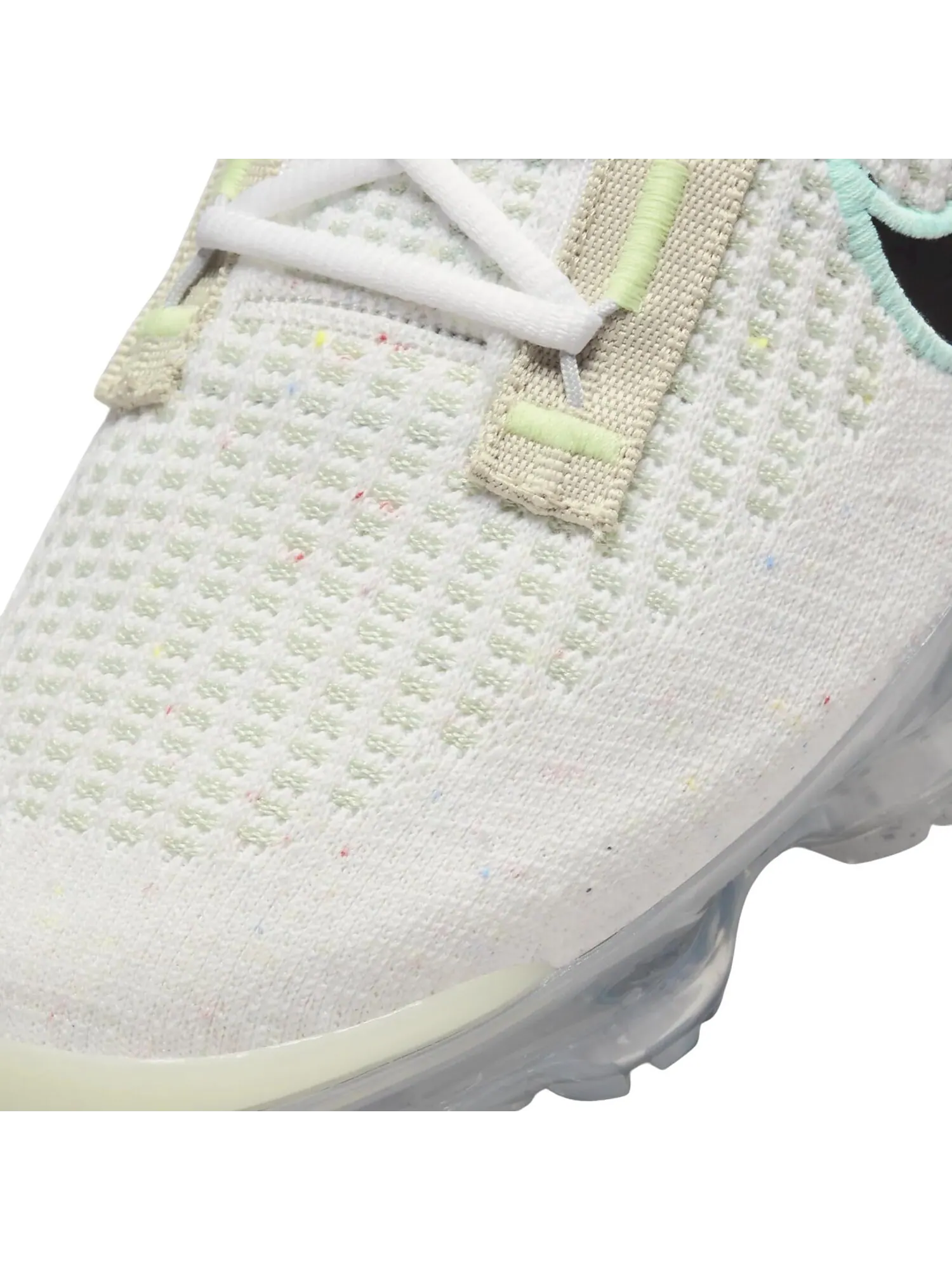 Кроссовки Nike Air VaporMax 2021 FK — изображение 6 из 7, белый/желтый