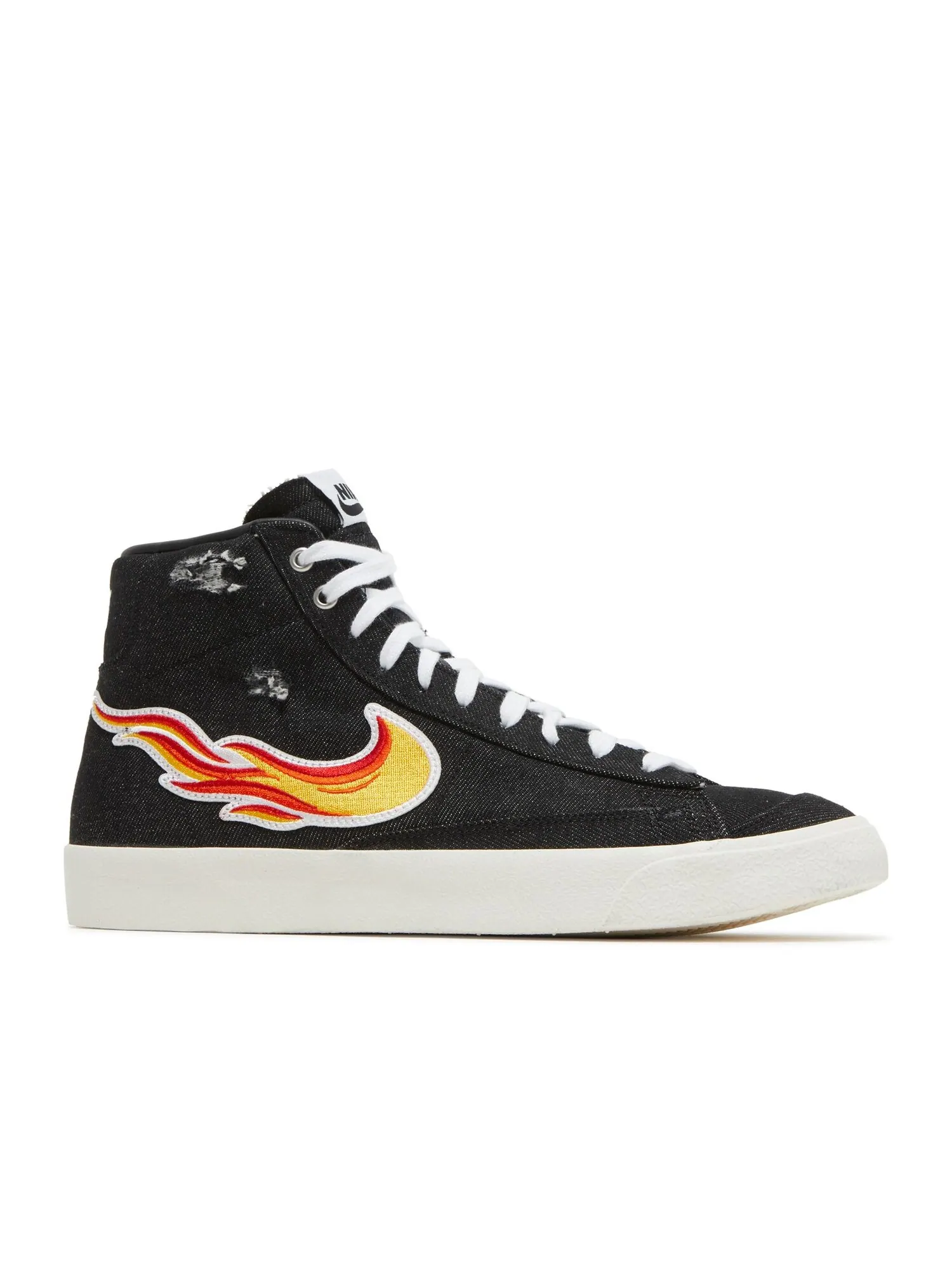 Кроссовки Nike Blazer Mid '77 'Cleveland Rocks' — изображение 2 из 4, черный