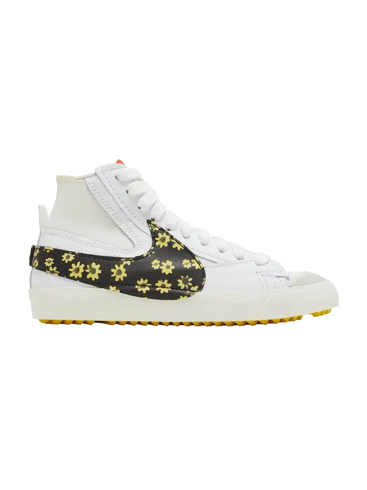 Кроссовки Nike Blazer Mid '77 Jumbo 'Sunflower' — изображение 1 из 9, белый/мульти-/красный
