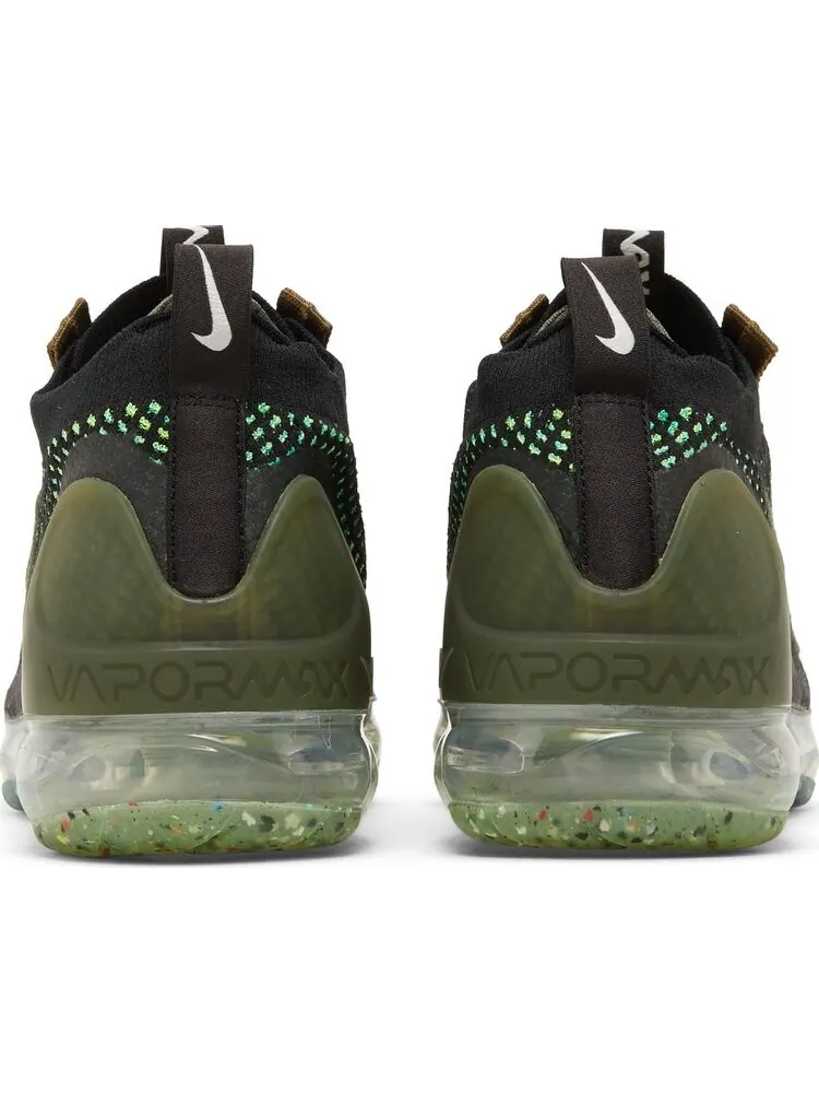 Кроссовки Nike Air VaporMax 2021 Flyknit 'Black Chlorophyll' — изображение 6 из 8, черный