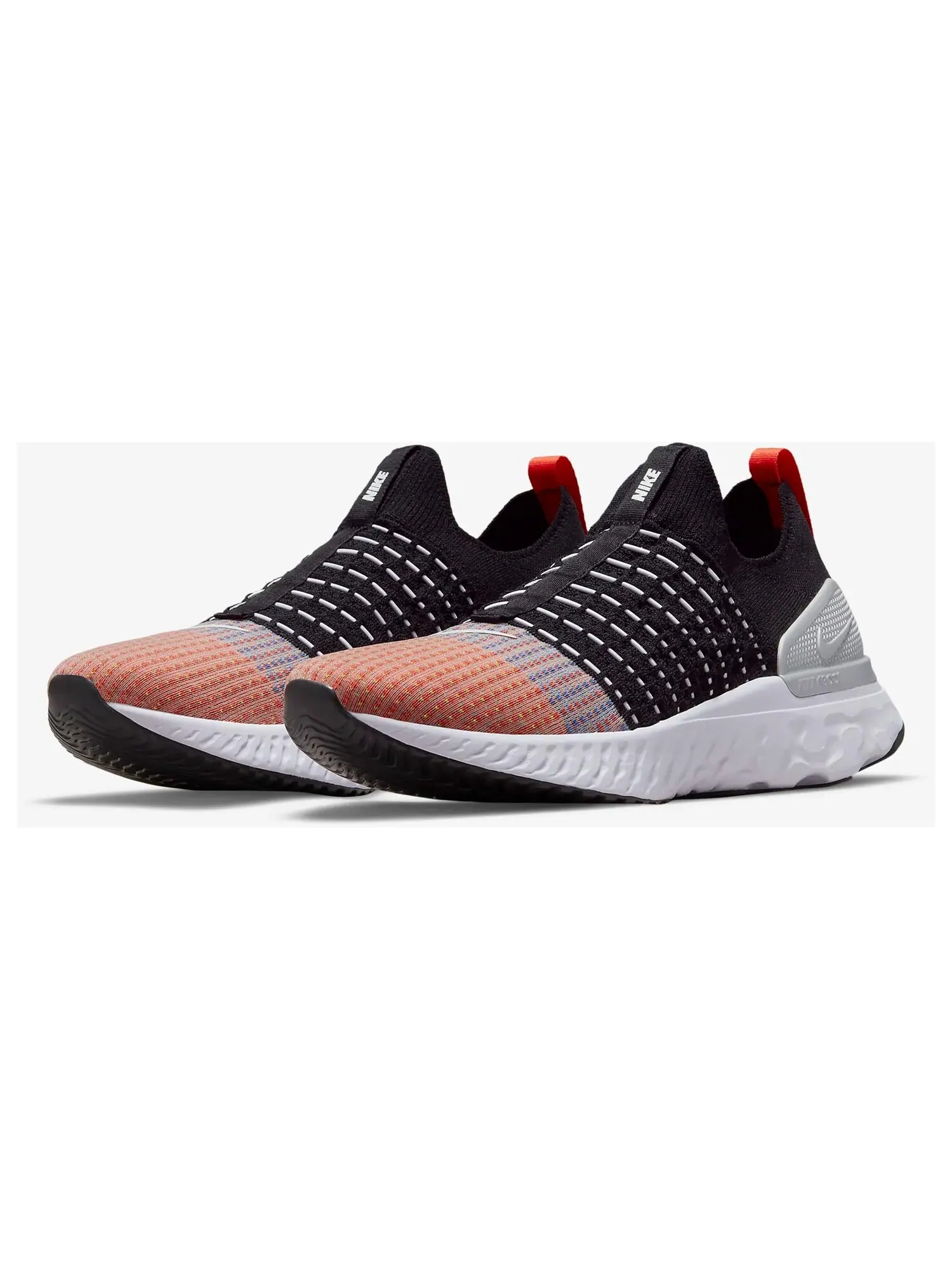 Кроссовки Nike React Phantom Run Flyknit 2 — изображение 2 из 7, черный/оранжевый