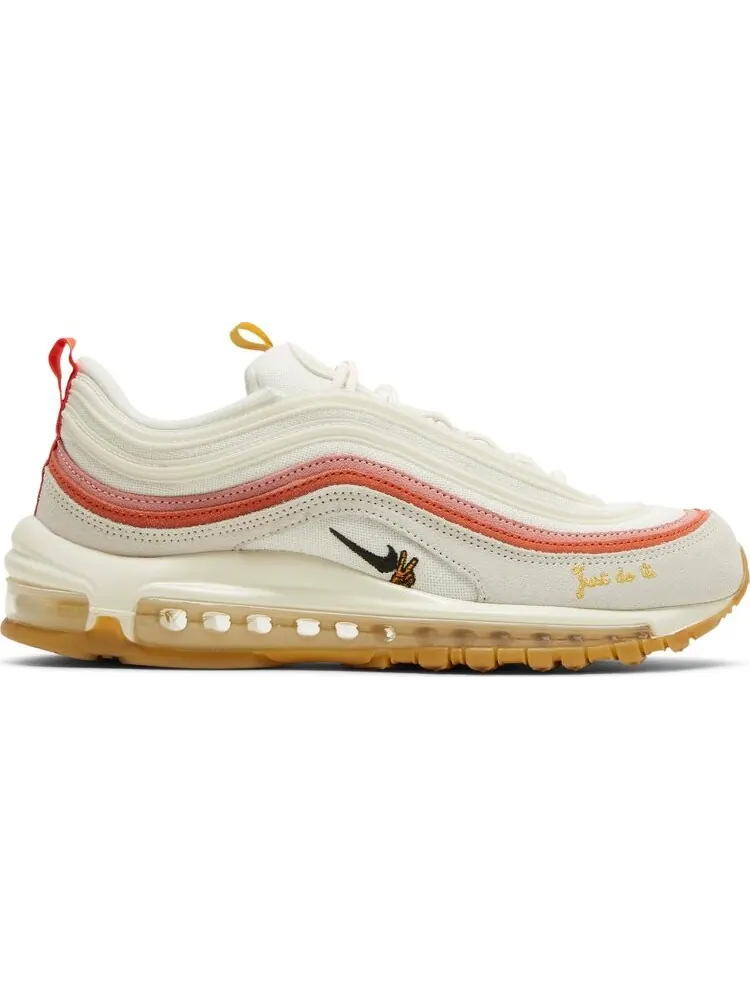 Кроссовки Nike Wmns Air Max 97 'Peace, Love and Run' — изображение 1 из 8, белый