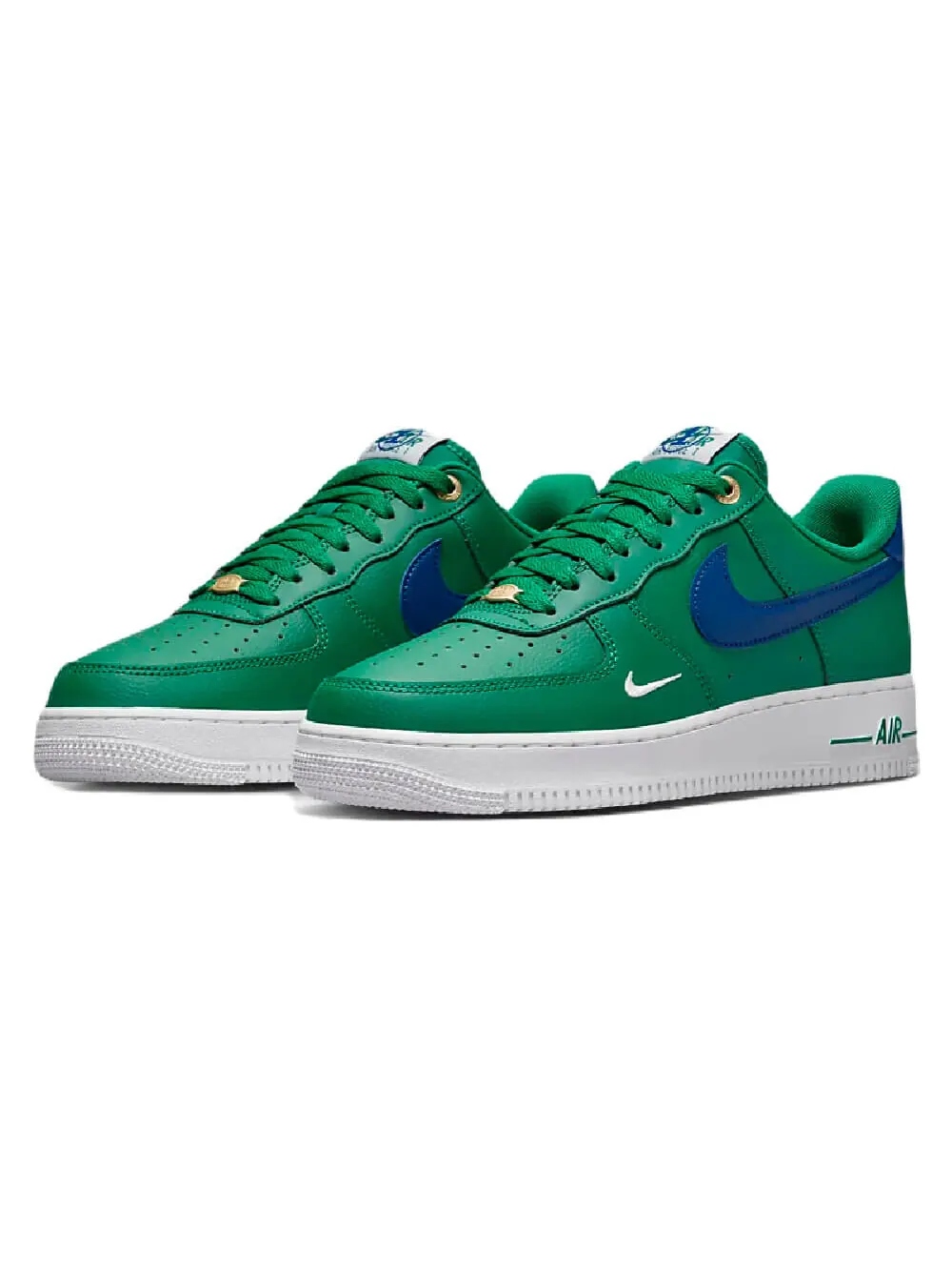 Кросcовки Nike Air Force 1 '07 LV8 — изображение 2 из 9, зеленый/синий