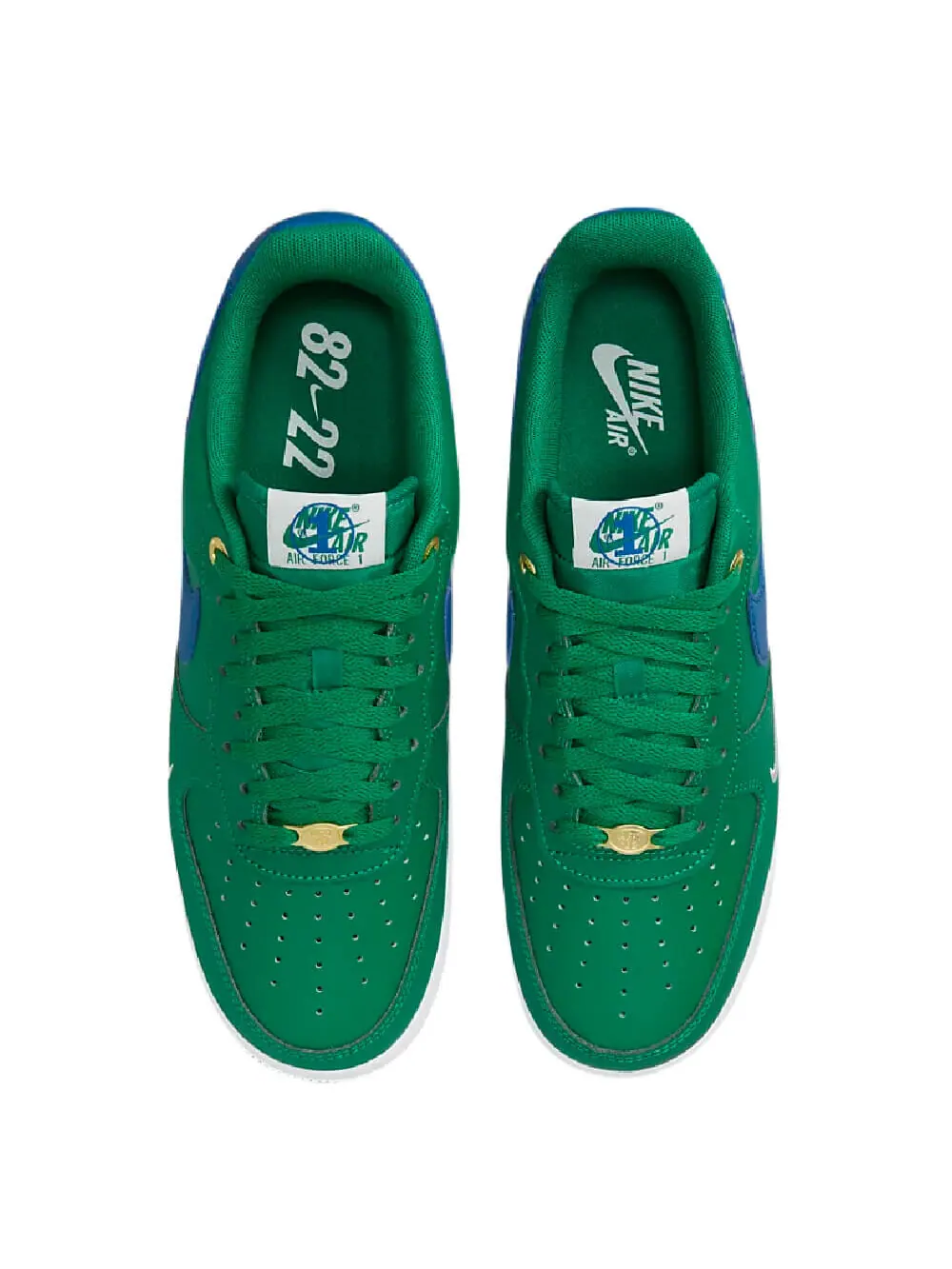 Кросcовки Nike Air Force 1 '07 LV8 — изображение 3 из 9, зеленый/синий