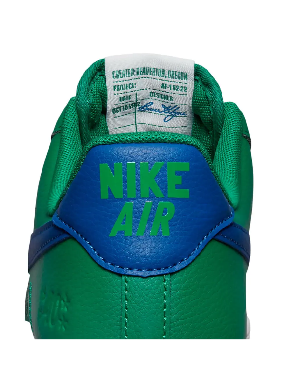 Кросcовки Nike Air Force 1 '07 LV8 — изображение 7 из 9, зеленый/синий