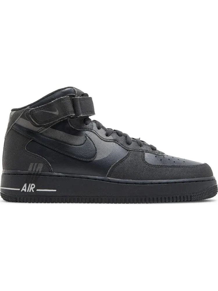 Кроссовки Nike Air Force 1 Mid '07 'Halloween - Midnight' — изображение 1 из 8, черный