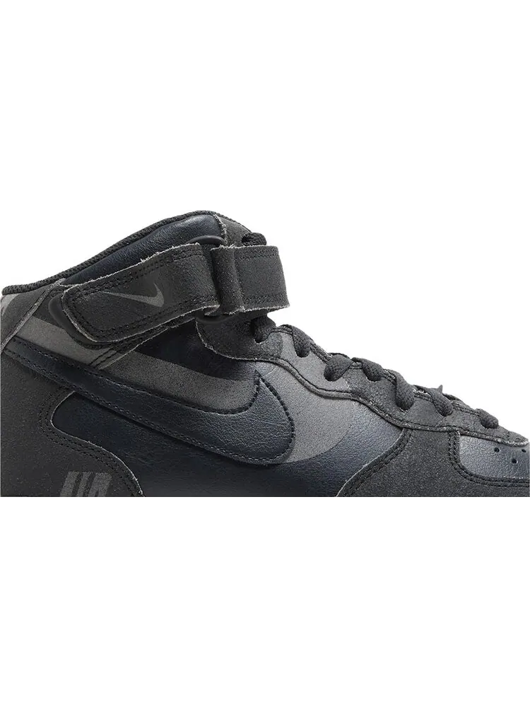 Кроссовки Nike Air Force 1 Mid '07 'Halloween - Midnight' — изображение 2 из 8, черный
